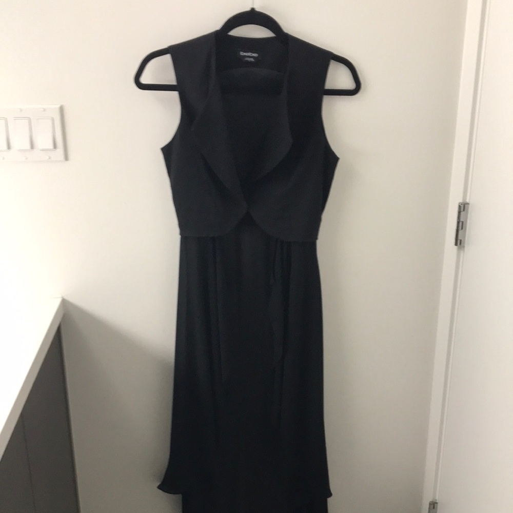 Black Bebe Dress Vest